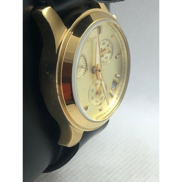 Michael Kors MK5384 Womens Black Leather Analog Ch main image 8